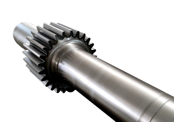 Here you can see a gear shaft for wind power
