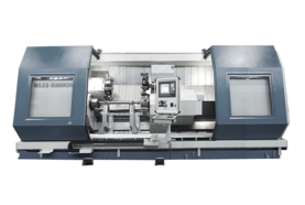 Here you can see a NSI N30 4-axis lathe 