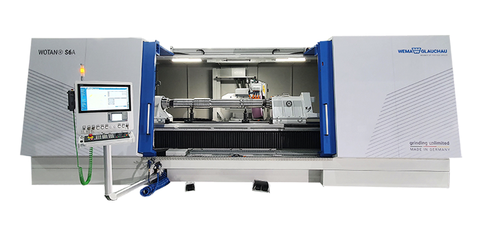 Here you can see a WEMA S6A Grinding Machine 